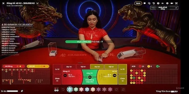 Lưu ý người chơi cần nắm khi đặt cược rồng hổ