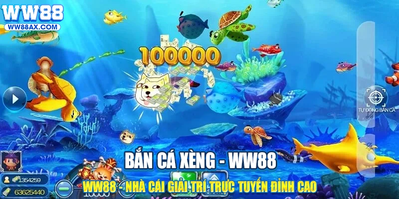 Những ưu điểm khi chơi bắn cá xèng tại WW88