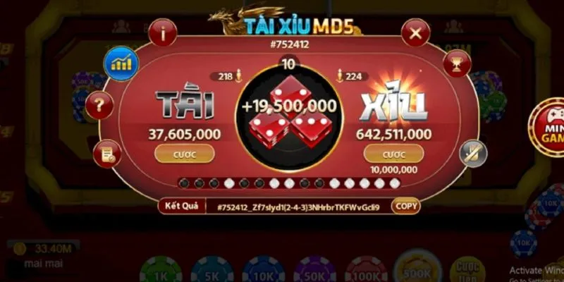 Game tài xỉu MD5 là gì